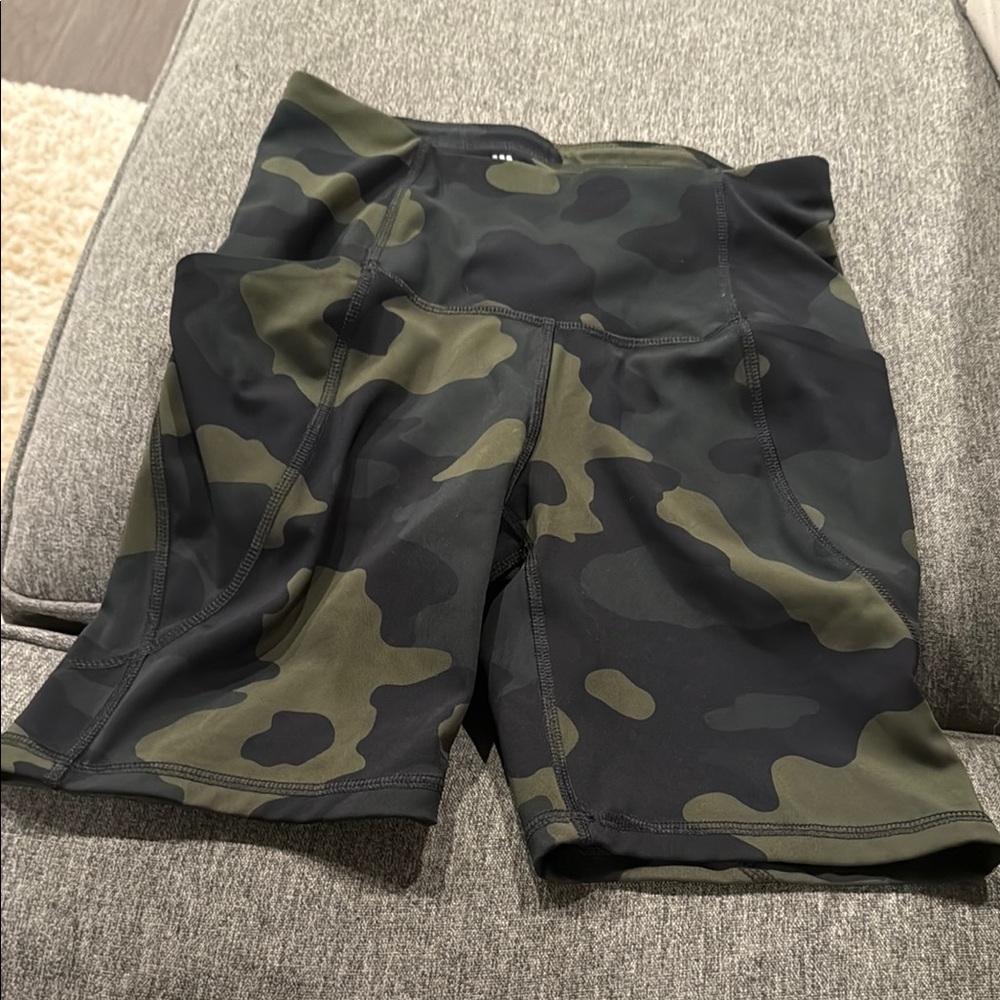 All in Motion Camouflage Bike Shorts